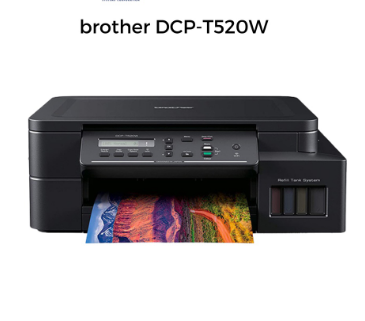 Brother DCP-T520W 3 in 1 Wireless and Mobile Ink Tank Printer