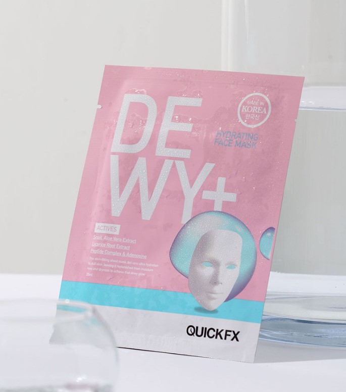 Quickfx Dewyplus Hydrating Face Mask Limited Edition 25ml