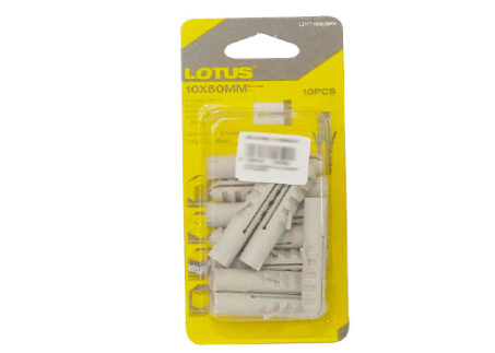 Lotus Screw Plug 10X50MM LTHT1050SPX - Tool Accessories