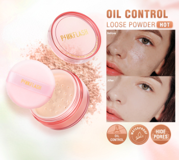 PINKFLASH OhMySelf Loose Setting Powder Oil Control Matte Lightweight Translucent Soft Waterproof Lasting All Day Cruelty-Free