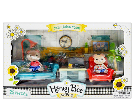 Honey Bee Acres Cozy Living Room Playset