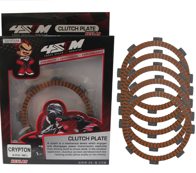 4S1M Clutch Lining For Crypton 5 Pieces Per Set R-Series