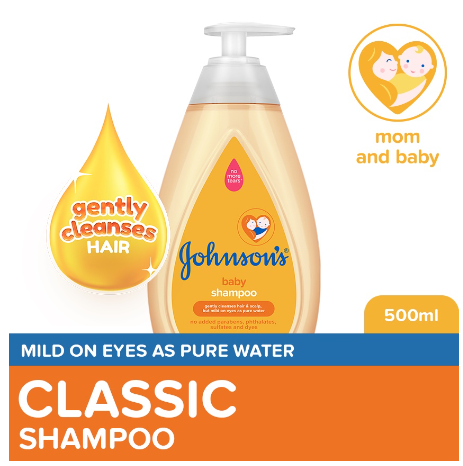 Johnson's Baby Shampoo 500ml - Baby Essentials, Baby Care, Shampoo for Kids