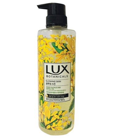 Lux Botanicals Glowing Skin Honeysuckle Neroli Oil Body Wash 550ml