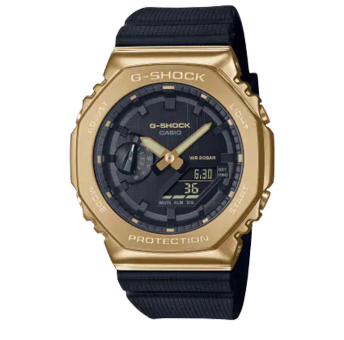 Casio G-Shock Casio Black Resin Digital Watch For Men CGM-2100G-1A9DR