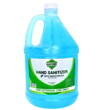 Mighty Shield Hand Sanitizer with Moisturizer 1 Gallon