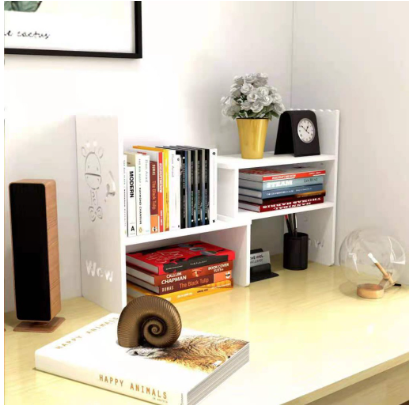 Simple Book Storage Shelf Desktop Storage Shelf