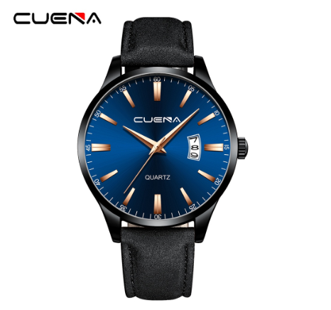 CUENA Men's Watches Fashion Casual sports Business Decorative Dial Quartz Water Resistant 890L m08