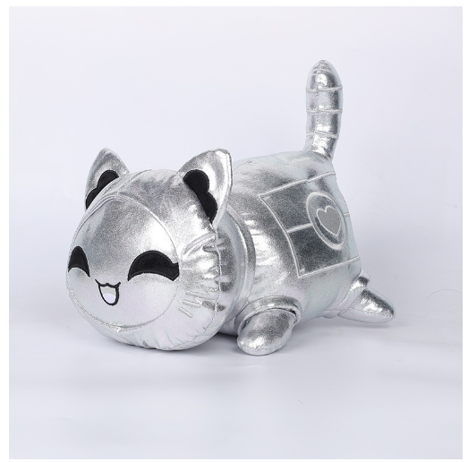 Aphmau Cat Stuffed Toys Animal Hamburg Angel rainbow French Fries Donuts Cats Plushie Plush Doll For Girls Pillow Home Decor  D21