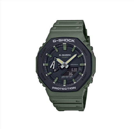 Casio G-Shock G-Shock Green Resin Watch For Men CGA-2110SU-3ADR