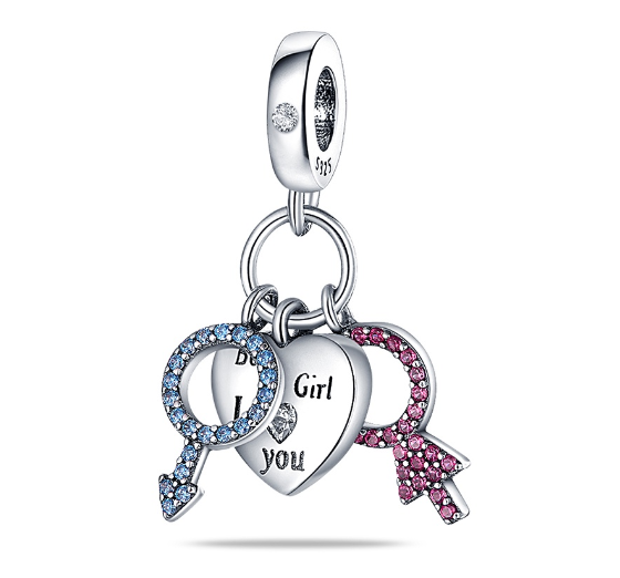 Genuine 925 Silver Little Boy Fox Rose Pyramid Mummy Charms Fit Original Charm Bracelets Diy Moon Cat Schnauzer Pendant For Jewelry S26