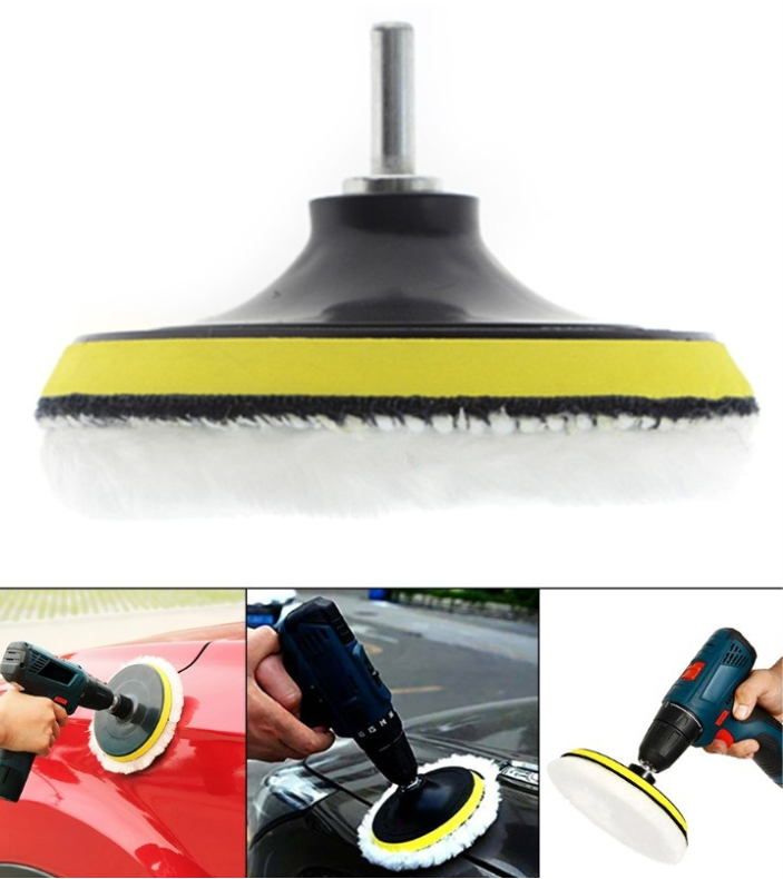 Polishing Pad Kit Car Sponge Polishing Pad Kits for Electric Drill Angle Grinder Polisher