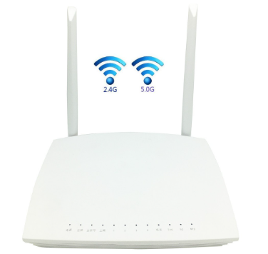 F670L ONT/ONU English Firmware Dual Band 4GE+1tel+2usb 5G WIFI UN Fiber Optic Modem