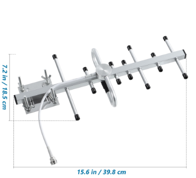 Outdoor TV Antenna Signal Amplifier 300 Miles Range Digital TV Antenna HDTV 4K Amplified Antenna
