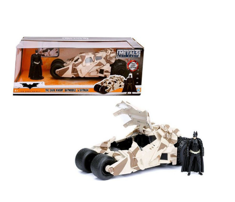 Jada Toys 1:24 Scale - The Dark Knight Batmobile & Batman