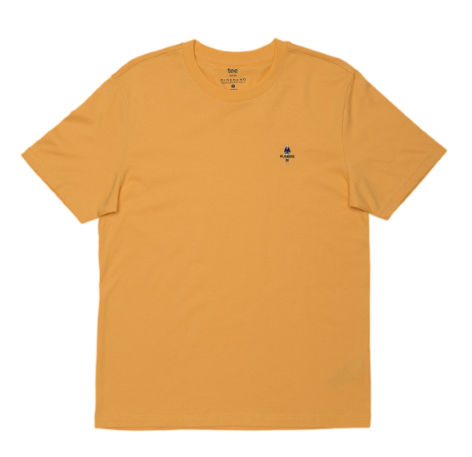 GIORDANO Men's Classic Man Tee T-Shirt - Jolly Yellow