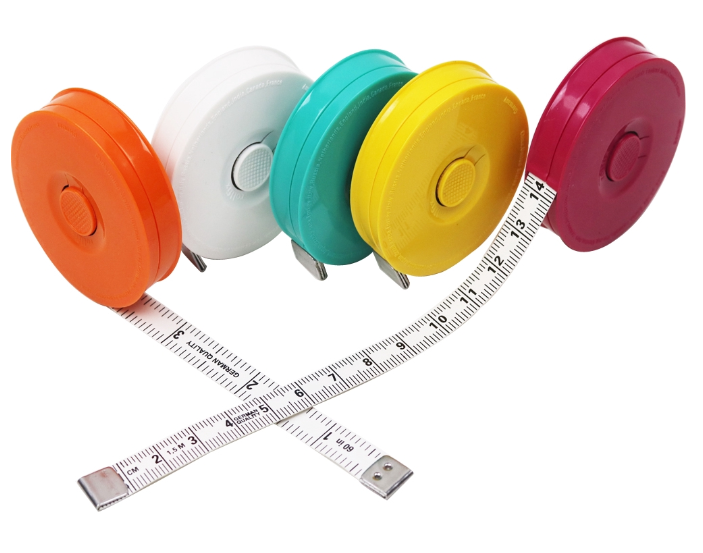 Random 1pc German Quality Tape Measure Portable Retractable Ruler Sewing Measuring Tape Sewing Tools 150cm/60Inch