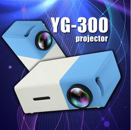 MORUI YG-300 600 Lumens Mini Portable Projector wireless projector HD 1080P Led Home Projector