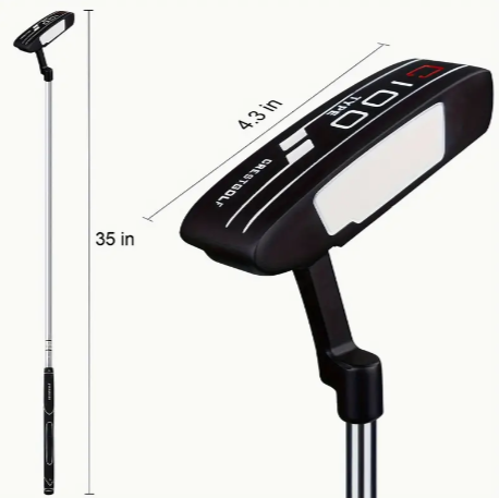 Steel Stainless Golf Putter For Beginner Right Handed Golf Blade Putter Insert Golf Clubs 88.9cm