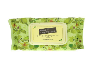 The Face Shop Herb Day Cleansing Tissue 70 pcs