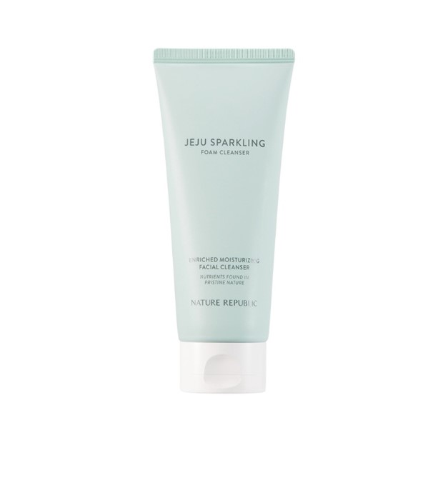 Nature Republic Jeju Sparkling Foam Cleanser