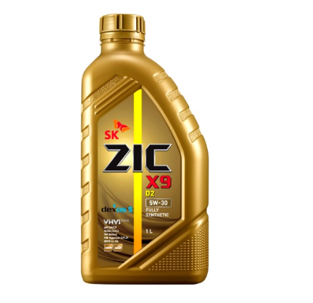SK ZIC X9 D2 5W-30 (DEXOS 2) Fully Synthetic Engine Oil 1L