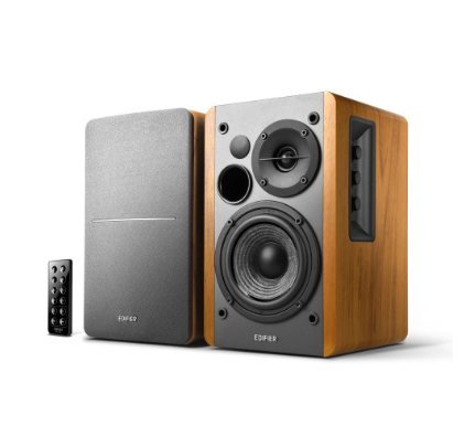 Edifier R1280Db Powered Bluetooth Bookshelf Speakers - Brown