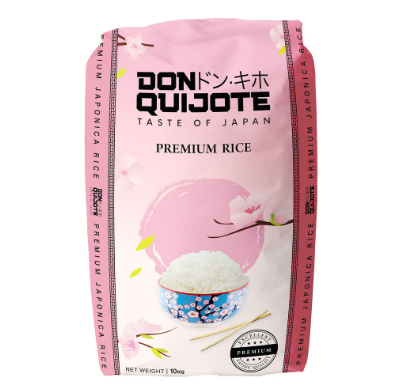 Don Quijote Premium Japanese (Sushi) Rice (5% Broken) 10kg