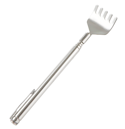 Back Massage Tools Stainless Steel Telescopic Scratcher Relaxation Anti Itch Claw