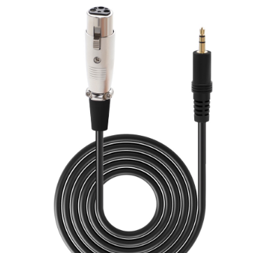 Maono Microphone Audio HiFi Cable XLR Female To Mini Jack Aux Mic Cord Microphone Cable XLR to 3.5mm Cable for