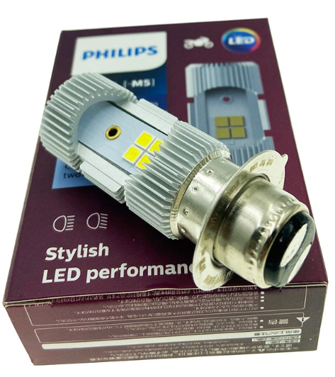Philips LED - Headlight Bulb 12V 6/6W M5 / T19 - Ultinon Essential Moto
