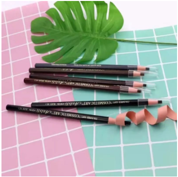 1pc Waterproof Colored Soft  Cosmetic  Art  Eyebrow Brow Definer Pencil Timeless-Staying Beautiful