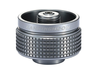 CAMPINGMOON Cylinder Adapter Aluminum Alloy Outdoor Stoves Adapter Camping Furnace Connector Adapter