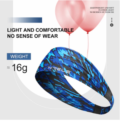 Wrels Sports Sweatband Breathable And Quick Drying