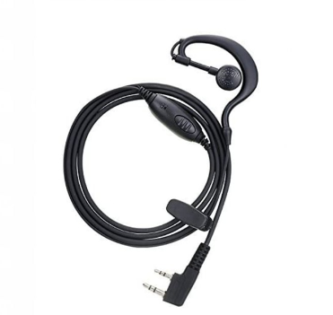 Wln 2-Pin Earpiece for Two Way Radio Walkie Talkie with Microphone