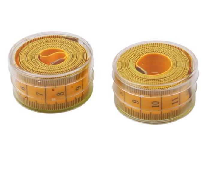 1.5M Body Tape Measure Random Color Sewing Ruler Soft Portable Sewing Ruler DIY Measuring Tools With Storage Box