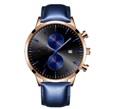 Luxury Gold Full Steel Men's Waterproof Quartz Business Wacthes Men Watch Relo Ng Kalalakihan 2