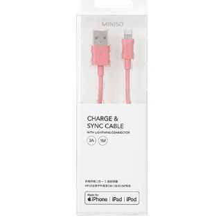 Miniso 1M Fast Charge With Lightning Connector