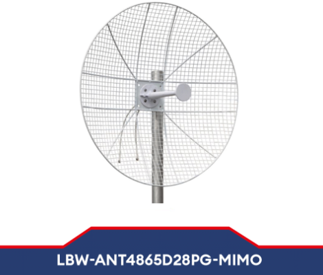 Lanbowan 5ghz 28dbi Mimo Grid Antenna Ant4865d28pg-Mimo Infobahn