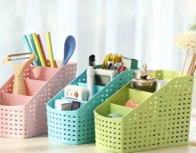 JS MINI 4 GRID DESK STORAGE ORGANIZER