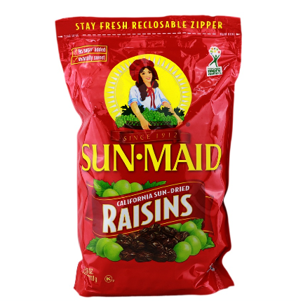 Sun Maid Natural California Sun-dried Raisins 1018g