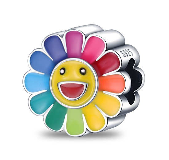 Genuine 925 Silver Little Boy Fox Rose Pyramid Mummy Charms Fit Original Charm Bracelets Diy Moon Cat Schnauzer Pendant For Jewelry S1