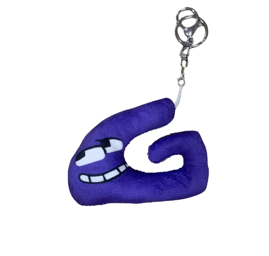 10cm Alphabet Lore Plush Pendant Doll Baby Educational Toy Home Decor Xmas Gift G