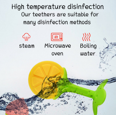 BCT Fruit Teether for baby toys baby teether bpa free Silicone