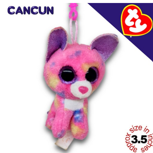 TY Key Clips-Chains Bag Charm Hanging Plushie Stuffed Toy Collection TYCC41