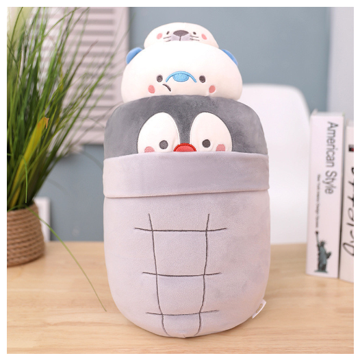Penguin Doll Bag Cute Cushion Sleeping Pillow Girl Pillow Penguin Doll Plush Toy P6