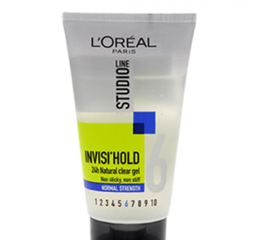 LOREAL Paris Studio Line Invisible Hold Normal Strength Styling Hair Gel 150ml
