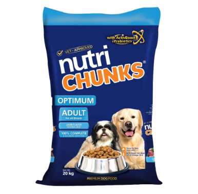 Nutri Chunks Optimum Adult Lamb 20kg