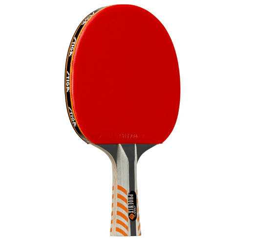 STIGA Phoenix Ping Pong Paddle - 5-Ply Ultra-Light Blade - 2mm Tournament-Approved Sponge - Flared Handle for Enhanced Control - Competitive Table Tennis Racket for Family Fun