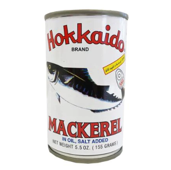 Hokkaido Mackerel In Natural Oil 155g